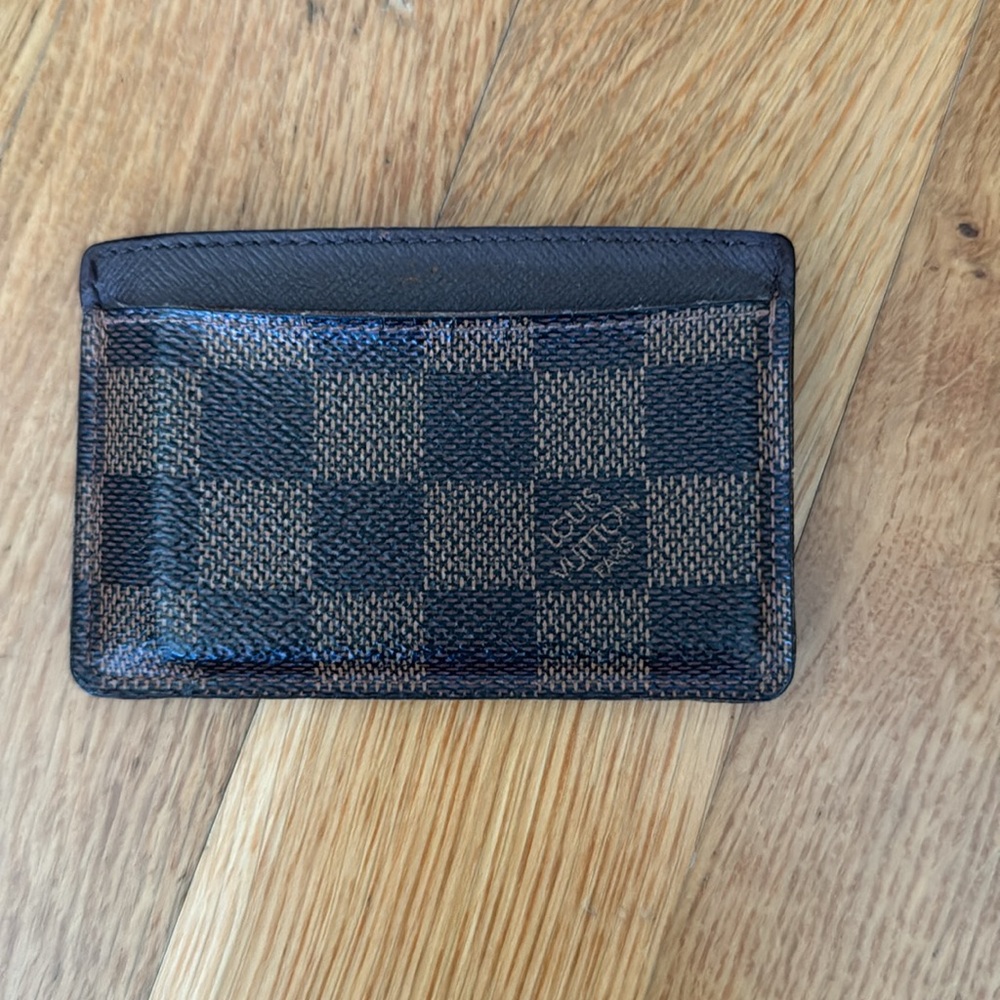 Louis Vuitton cardholder in used condition